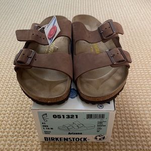 NWT Men’s Leather Birkenstock Size 10M